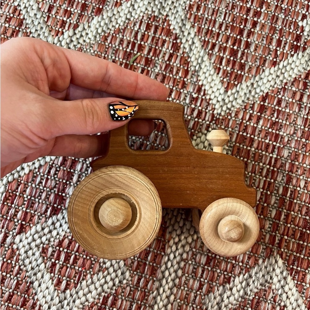 Bannor Toys Wooden Tractor